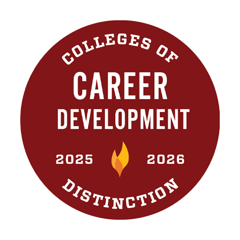 College of Distinction badge career development.
